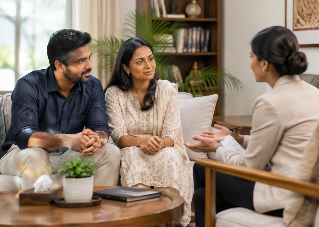 Young UK couple for Marriage Problem Solution consultation