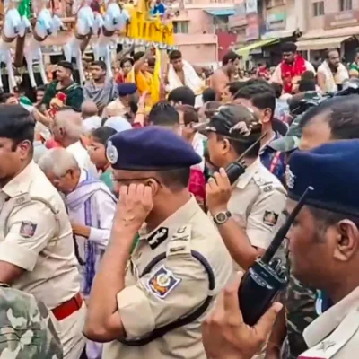 Puri Rath Yatra in DCP and Commandant Suspended
